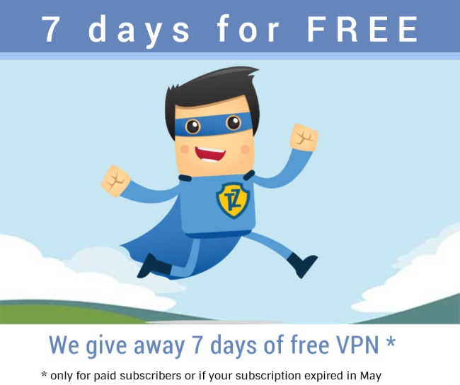 Trust.Zone gives away 7 days of VPN usage for FREE!
