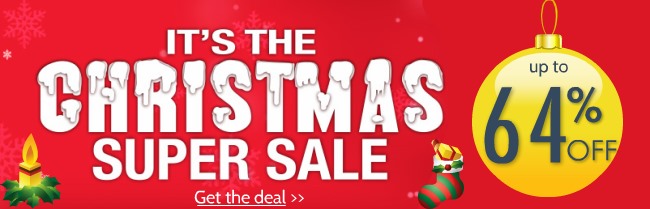 Christmas SALE Starts Now! Up to 64% OFF on VPN!