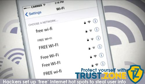 Hackers set up ‘FREE’ Wi-Fi hotspots to steal users’ personal details