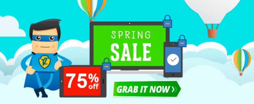 It's a Spring Sale! Exclusive Discount - up to 75%