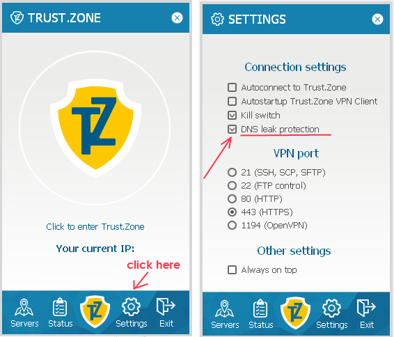 Does Trust.Zone VPN protect users from DNS Leak and WebRTC Leak? Definitely, YES