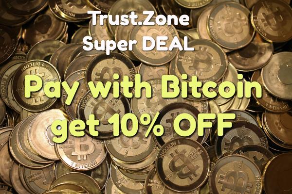 Pay With Bitcoin Get 10 Off For Trust Zone Vpn Trust Zone The - 