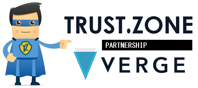 Trust.Zone VPN and Verge (XVG) Partnership: Anonymous VPN and Anonymous Cryptocurrency Made Internet Surfing Completely Untraceable