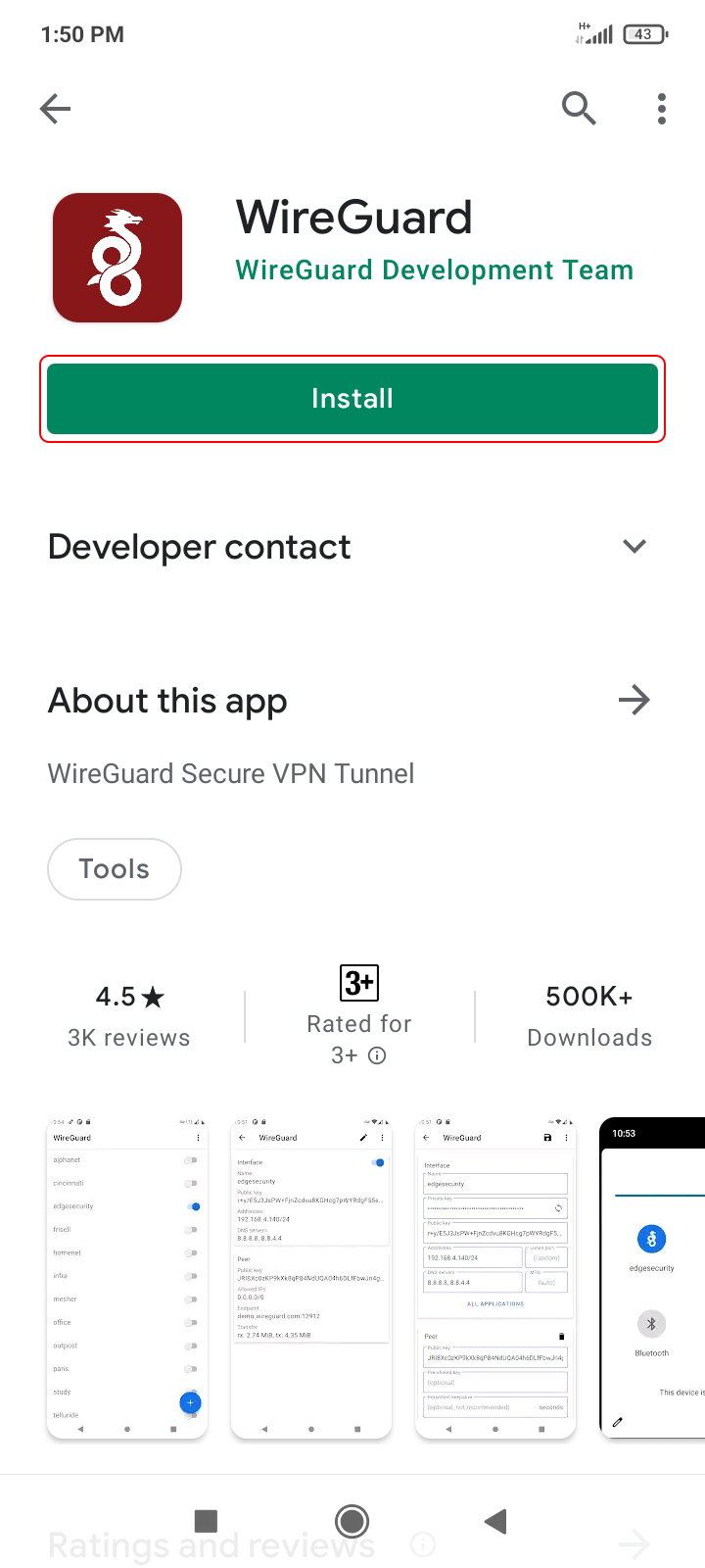 Настройка VPN. Шаг 4. Android 8 (Oreo). WireGuard bulk. Япония. Инструкции  по настройке VPN-соединения Trust.Zone VPN: Анонимный ВПН #1 - Разблокирует  любой сайт